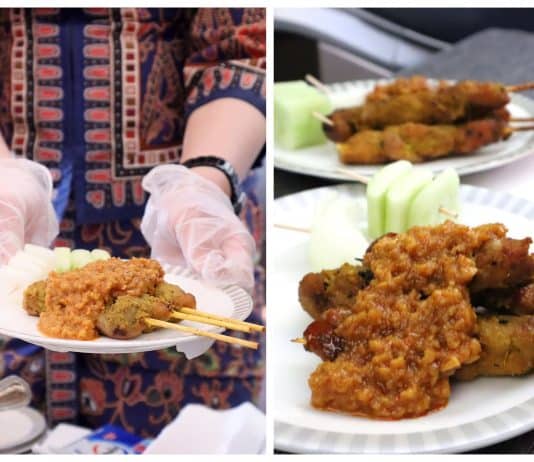 The Singapore Airlines Chicken Satay Food Review 00