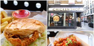 Chicken Shop: Savor top-notch, sustainably sourced chicken, delightful burgers, and wraps at 187 Wardour Street, London